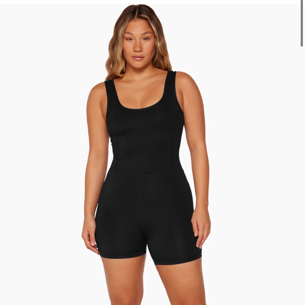 SET Active Black Jumpsuit Romper